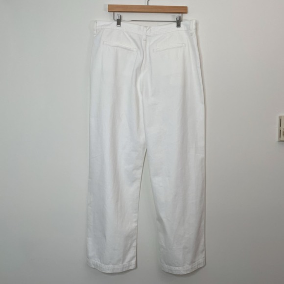 NWT Madewell The Harlow Wide Leg Jean in Tile White Size 32 - Picture 5 of 13